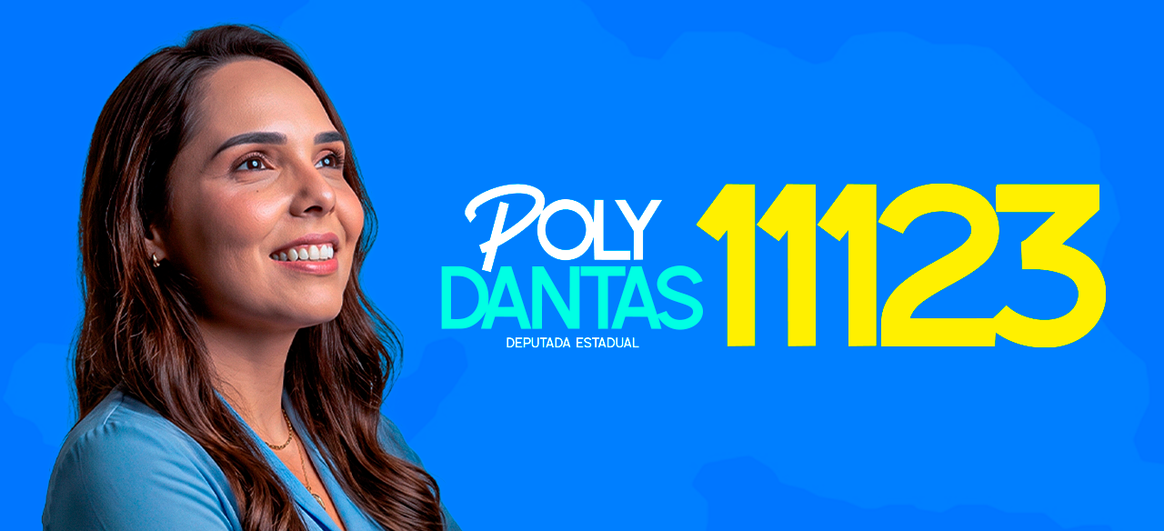 Poly Dantas 11123 - Deputada Estadual